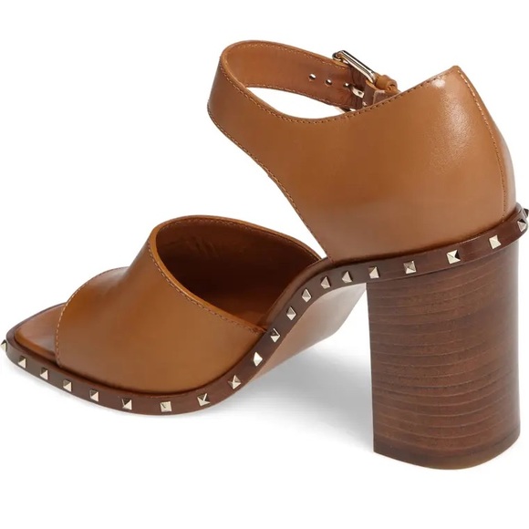 SOLD VALENTINO Soul Rockstud Sandal brown - Picture 6 of 13